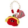 Plush Rabbit Dog Keychain Cartoon Puppy Pendant Bag Charm Lightweight Portable Accessory For Women Girls