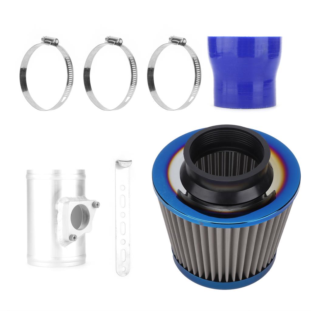 Cold Air Intake Inlet Filter Induction Kit Highflow Performance Auto Car Accessories