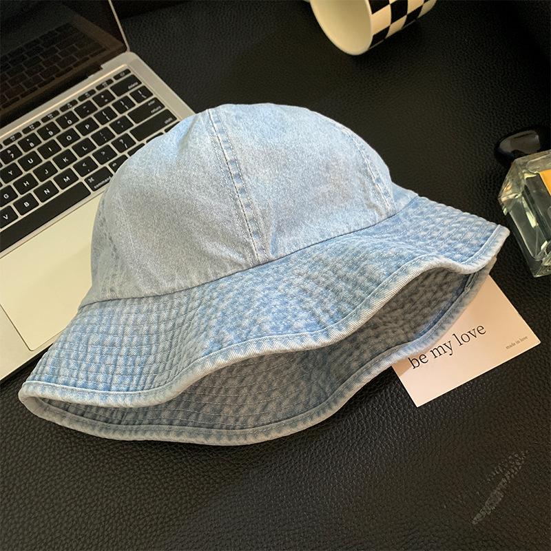 

Sun Lightweight Denim Hat For Adults With Embroidery Perfect For Spring And Days Summer світло-синій колір