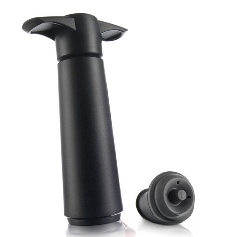 1 Stück Rotwein-Vakuumstopfen Saugpumpe Eine Pumpe Zwei Stopfen Vakuum-Weinstopfen Rotwein-Stopper Set Weinflaschenverschluss