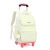 Zaino Scolastico per Bambine Borsa Scolastica con Trolley e Ruote Zaino a Ruote per Studenti Borsa per Libri per Bambini Zaini con Ruote