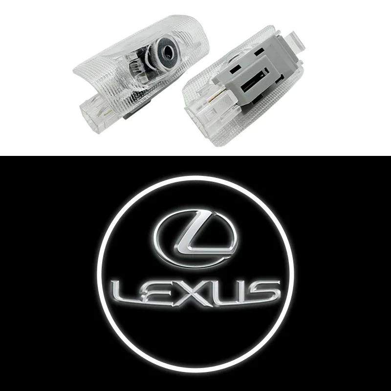 

Світлодіодне світло для дверей автомобіля HD Welcome Ghost Shadow для Lexus F SPORT ES RX NX LS UX LM LX GX LC RZ IS CT GS RC HS SC TX LBX IS300 RX3 4PCS