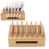 Charging Station for Multiple Devices, Bamboo, Mobile Phone Charging Station, USB  , Multiple Charging Station for Multiple Devices, Smartphones