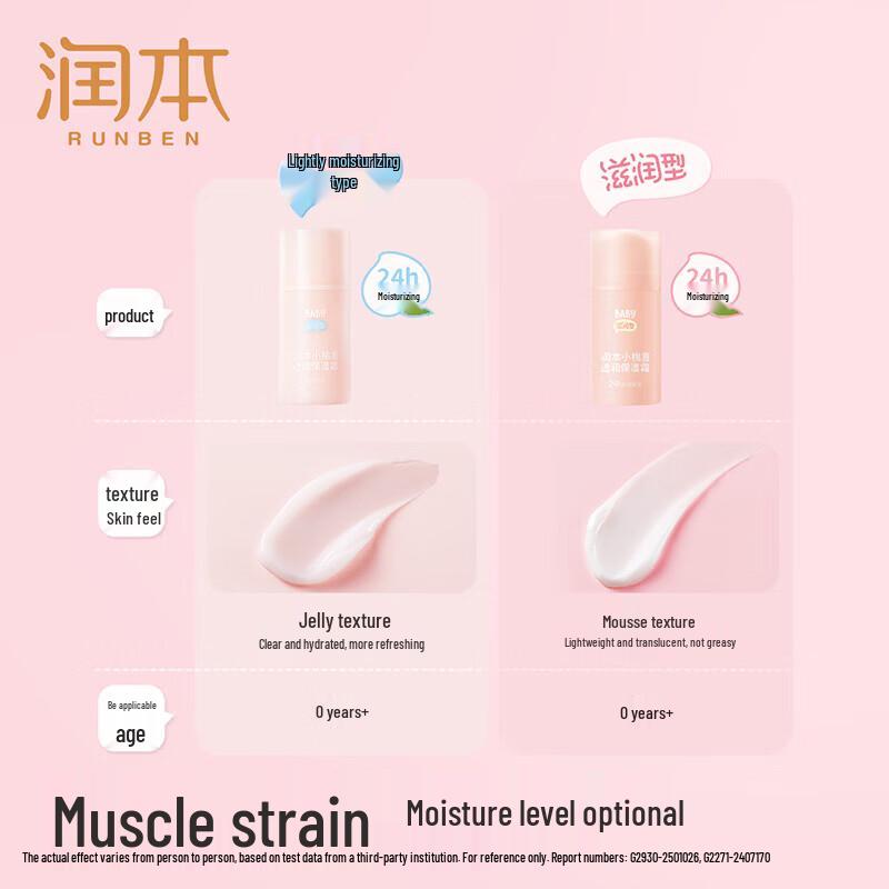 RUNBEN Little Peach Joy Rich Hydrating Baby Cream