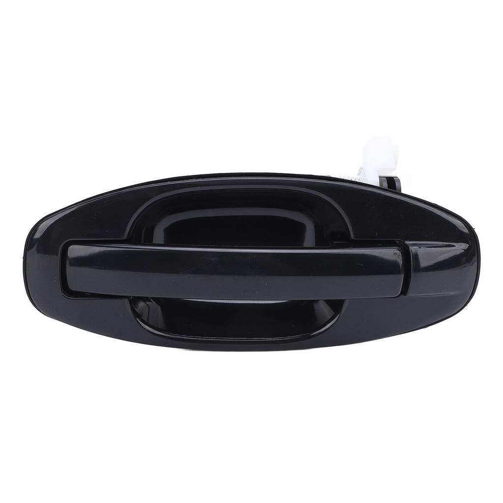 Outside Door Handle Black Comfortable Grip Abrasion Resistant Exterior Door Handle for Santa Fe 2001 2006 Rear Left: