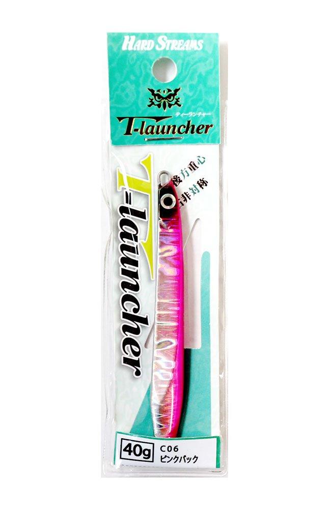 

IVYLINE Metal Jig T Launcher 95mm 40g Pink Back C06 Lure