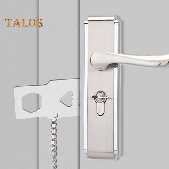 Portable Door Stop Alarm Traveling Hotel Door Lock 120dB Loud Sound Battery Powered Easy Installation Door Stopper Alarm