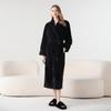Autumn and Winter Bathrobe Padded and Thickened Couples Robe Lengthened Pajamas Women Bebe Velvet Comfortable Homewear