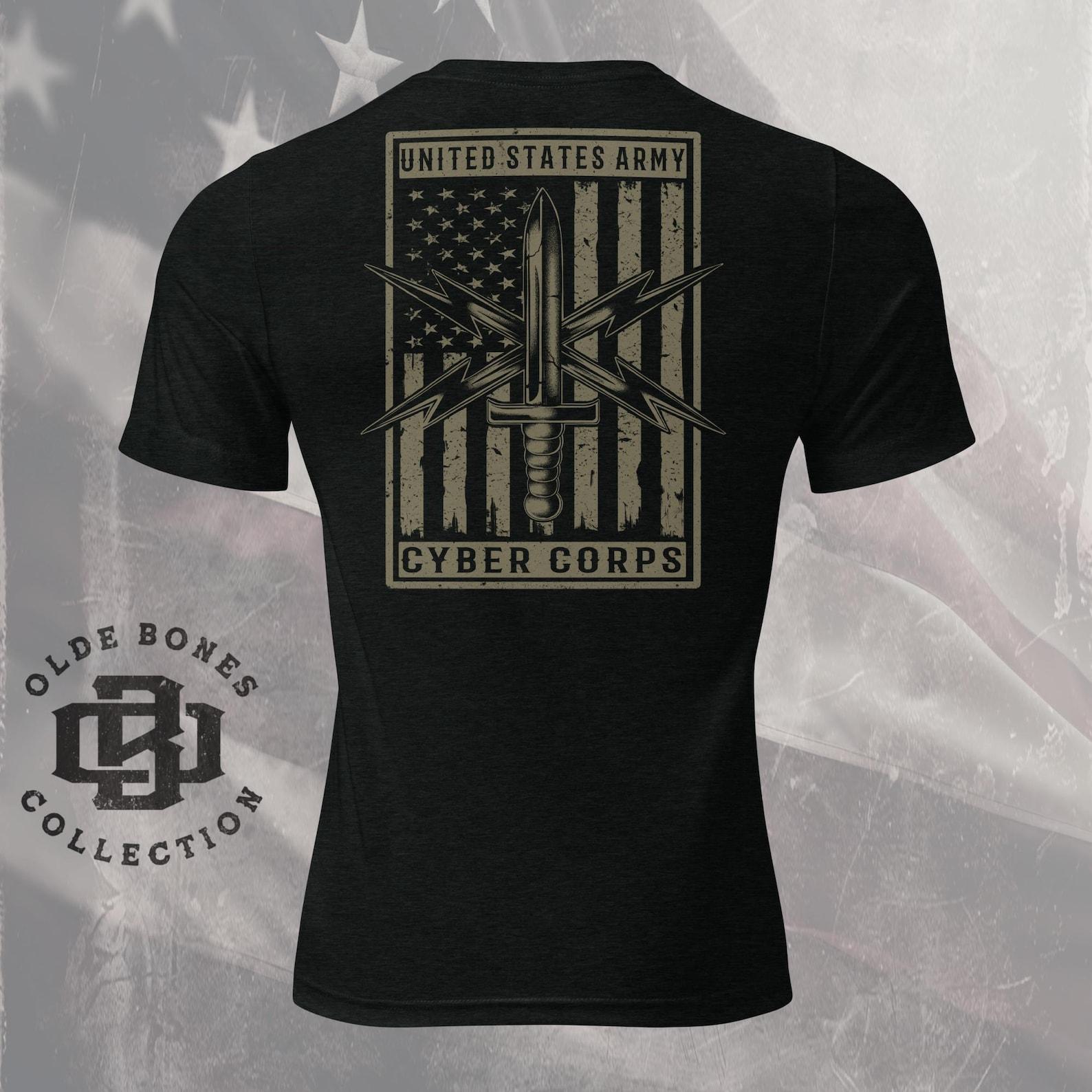 Army Cyber Corps | Military T Shirt Design | US Army | Military T-Shirt | Army T shirt | Veteran Shirt | Military Gift | Veterans Day S