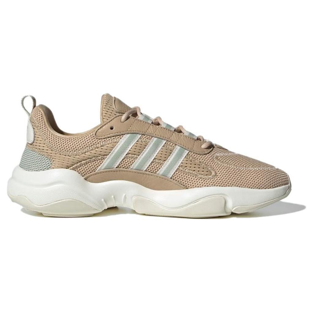adidas Originals Haiwee Mesh Bequeme Trendige Rutschfeste Langlebige Low-Top Lifestyle Freizeitschuhe Unisex Freizeitschuhe Braun JH7356