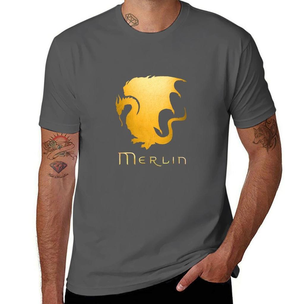 Merlin Pendragon Sigil TShirt Large Size Breathable Tee