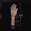 Flexible Joint Silicone Female Hand Model Realistic Lifelike Fake Hand for Manicure Display Tattoo Training