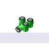Creative Cool Design Paw Pet Animal Paw Footprints Emblém Auto Pneumatika Víčko ventilku Pneumatika Prach Cap Dekor Pro univerzální styling auta 4ks