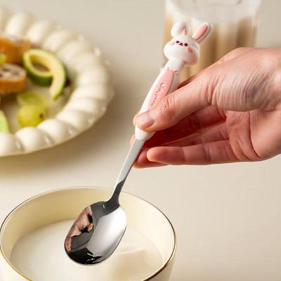 Onlycook 316 Stainless Steel Cartoon Children's Spoon