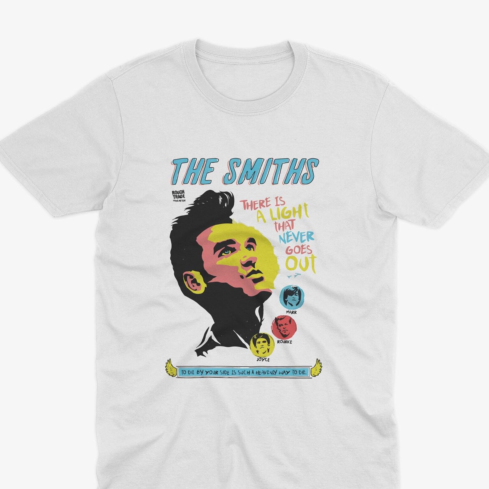 The Smiths There Is a Light That Never Goes Out Retro Album Cover Shirt – Vintage Music Tee, The Smiths T-Shirt, The Smiths Gift Morrissey 3XL