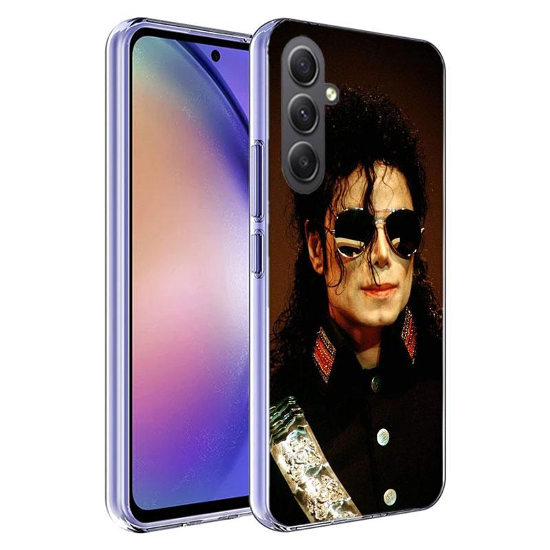 Michael Jackson Legendary Singer Phone Case for Samsung A16 A26 A36 A56 A17 A37 A57 A07 A06 A02S A03 A04S A05S Galaxy Note 20 10