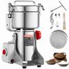 VEVOR 1000g Electric Grain Mill Grinder, High Speed 3000W Commercial Spice Grinders, Stainless Steel Pulverizer Powder Machine