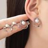 Baroque Pearl Jewelry Set: Necklace, Earrings, Ring, Bracelet, Choker for Women