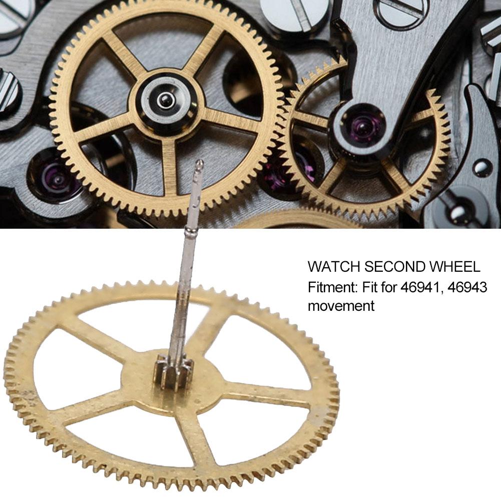 Second Wheel Watch Replacement Part Movement Accessory for 46941 46943 Movement(Second Wheel0mm )