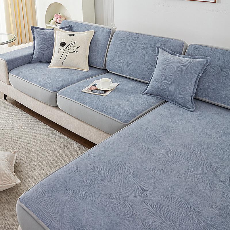 

Чехол на диван, «все включено», универсальная подушка для дивана, простой нескользящий универсальный чехол для дивана, универсальная подушка для всех сезонов, утолщенная 60*60cm）