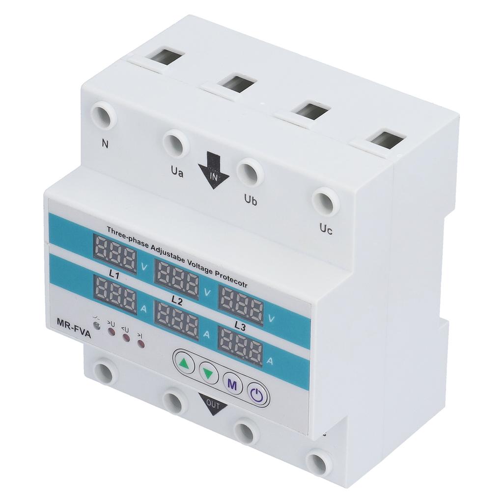 Spannungsschutz MR FVA Dreiphasiges einstellbares Spannungsschutzrelais für Über- und Unterspannung