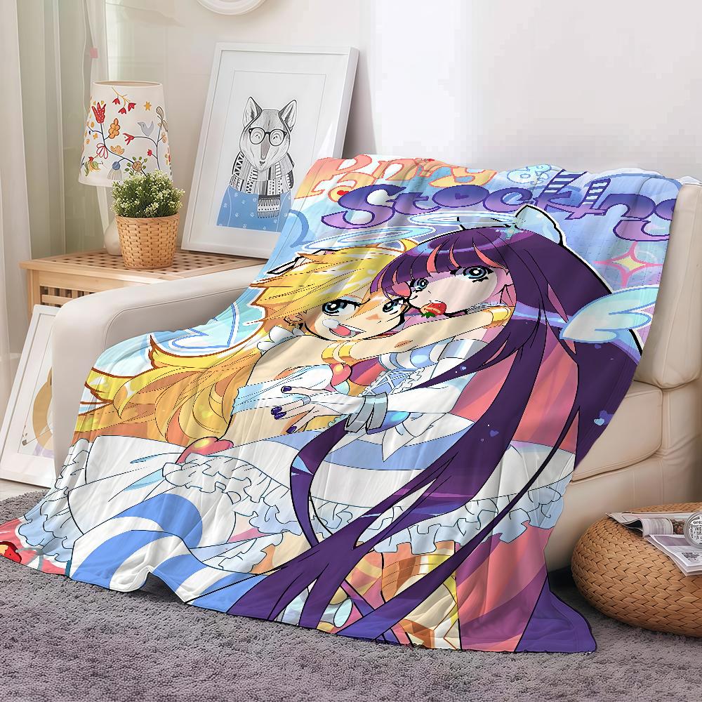 Cartoon P-Panty S-Stocking Blanket Warm And Soft Suitable For Bedroom Living Room Sofa Bed Office Travel Camping