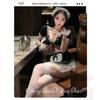 Sexy Lingerie Sexy Maid Cute Uniform Seduction Small Chest Open Crotch Show Big Passion Free Tease Pajama Suit
