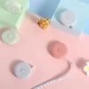 1.5m/60inch Plastic Tape Measure Automatic Telescopic Tape Measure Cute Mini Tape Measure Measuring Three Circumference Tape Measure