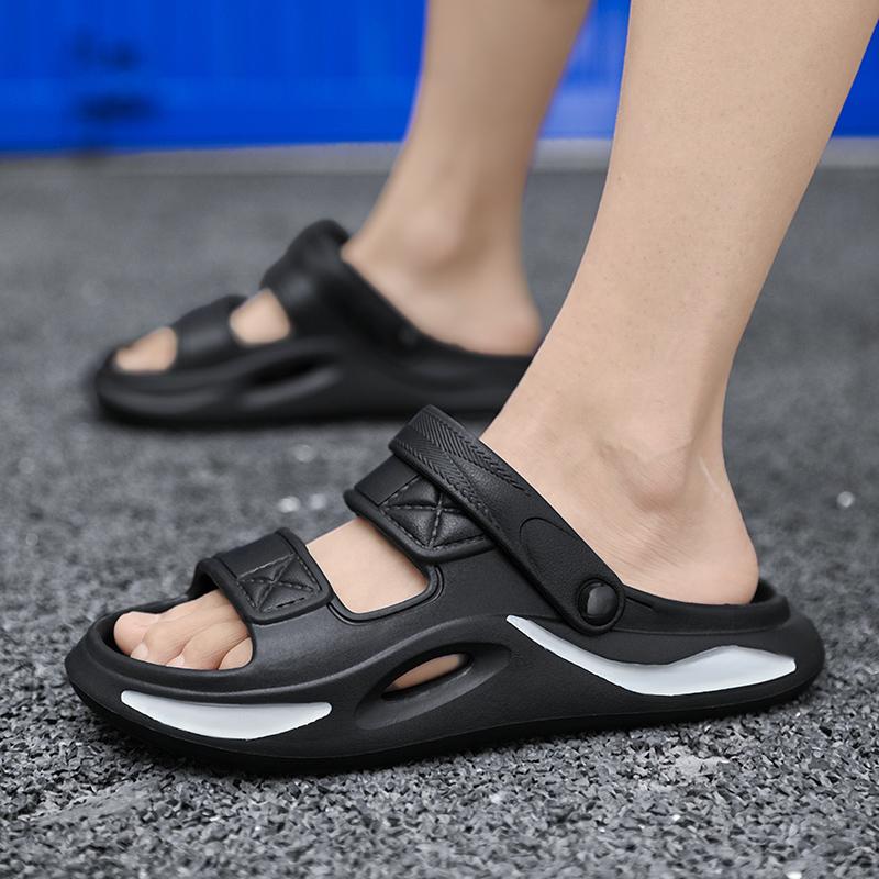 

Мужские сандалии EVA с толстой подошвой, противоскользящие, легкие, удобные, прочные, идеально подходят для использования в помещении и на улице. Доступно несколько цветов. 39-40