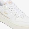 Lacoste Damen T-Clip Leder-Sneaker