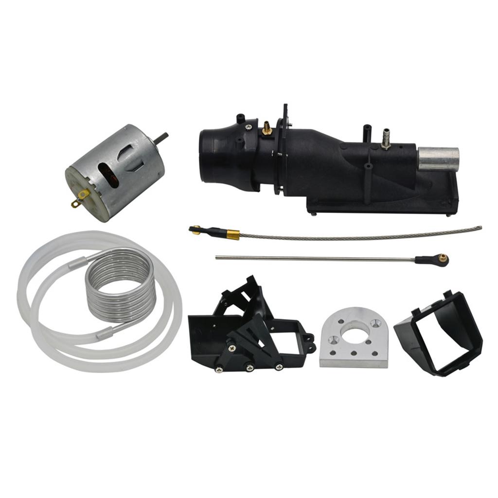 Water Jet Pump Spray Thruster with 540 Motor Parts for RC Boats Brush uygun fiyatlı satın alın