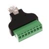 Computer Related Connection And Connectors Rj45 Female To Screw Terminal 8 Pin Connector Ethernet Cable Extender Adapter