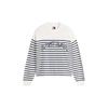 Tommy Jeans Womens/Ladies Striped Ribbed Crew Neck Sweatshirt