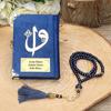 Personalisiertes Samt Koran Tasbeeh islamisches Geschenkset | Koran-Geschenkbox | Islamische Babyparty-Geschenk | Abschlussgeschenk | Muslimische Geschenke | Zuhause Geschenk