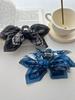 1pc new double-sided cashew flower love grabbing clip butterfly knot hair clip summer vacation shark clip fashion