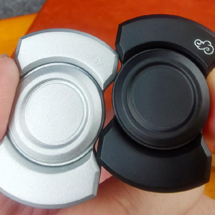 Metal Fingertip Spinner Clickers Toy for Adult Stress Reduce Magnetic Rotating Spinner Decompressing Toy for Relaxation