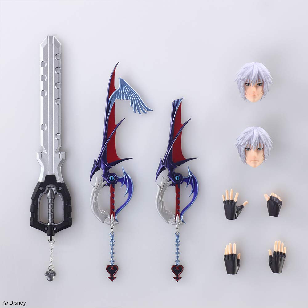 KINGDOM HEARTS III BRING ARTS Riku Version 2 PVC painted action figure