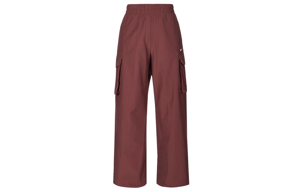 Nike Sportswear Everything Wovens Cargo Pants Women's Dark Red/White Color HM6977-619