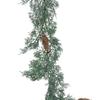 Artificial PE Rattan Leaves for Wall, Door, and Christmas Decor Vines