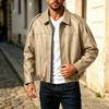 Damen Jacke mit Farbärmeln Lässige Oberbekleidung