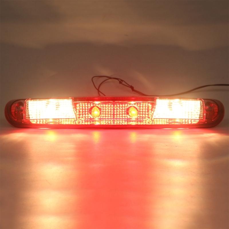 3rd Brake Light Lamp Replacement High Mount LED Tail Rear Brake Light for 1500 07-13 Auto Accessory 25890530
