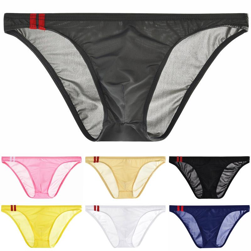 Low Rise Briefs Underwear Solid Bulge Pouch Plus Size Men Male Underpants