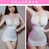 OLYOLY Color Sexy Cosplay Underwear Mini Skirt One Piece Babydoll Large Size Extremely Bodycon Black White Red [3 Set] See-Through (06 Set)