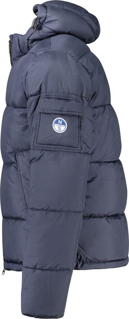 Зимняя куртка North Sails стеганая куртка мужская воротник-стойка синий черный