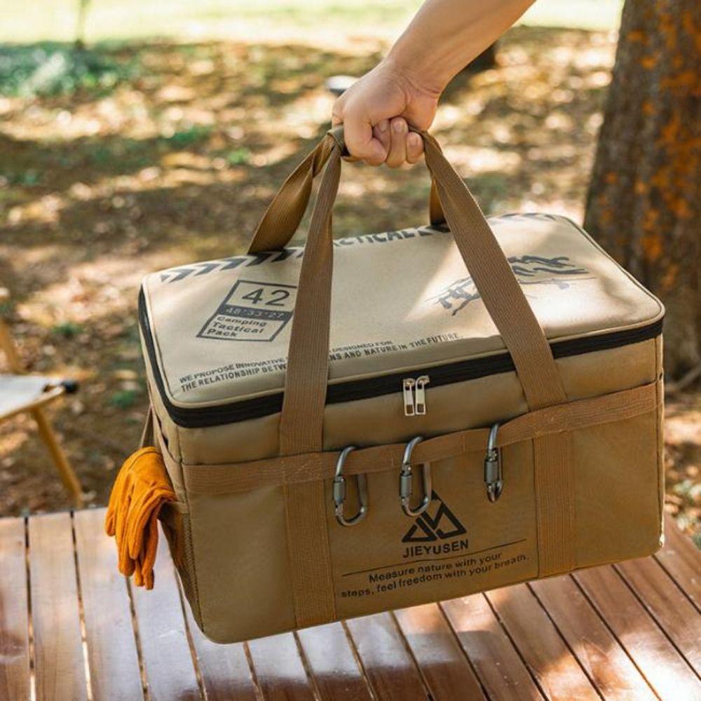 Oxford Cloth Camping Gear Organizer Portable Outdoor Equipment Bag  Outdoor Camping