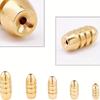 20pcs Brass Copper Fishing Sinkers Weights RIG 1.8g 3.5g 7g 10g Set for Soft Lure Rigging and Fly Tying Tackle Accessories 260319