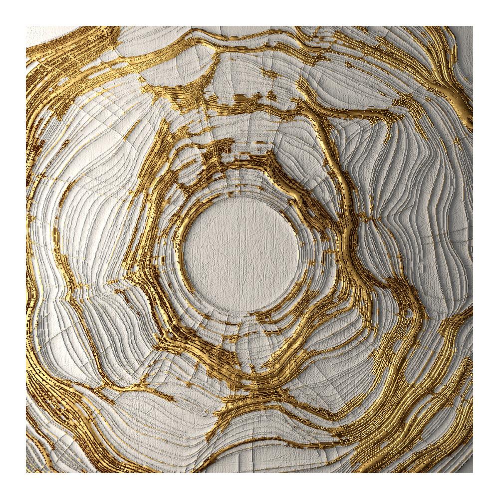 Abstract Gold Foil Painting Big Tree Poster Wall Art Canvas Printing Modern Painting Living Room Hotel Home Decoration Picture