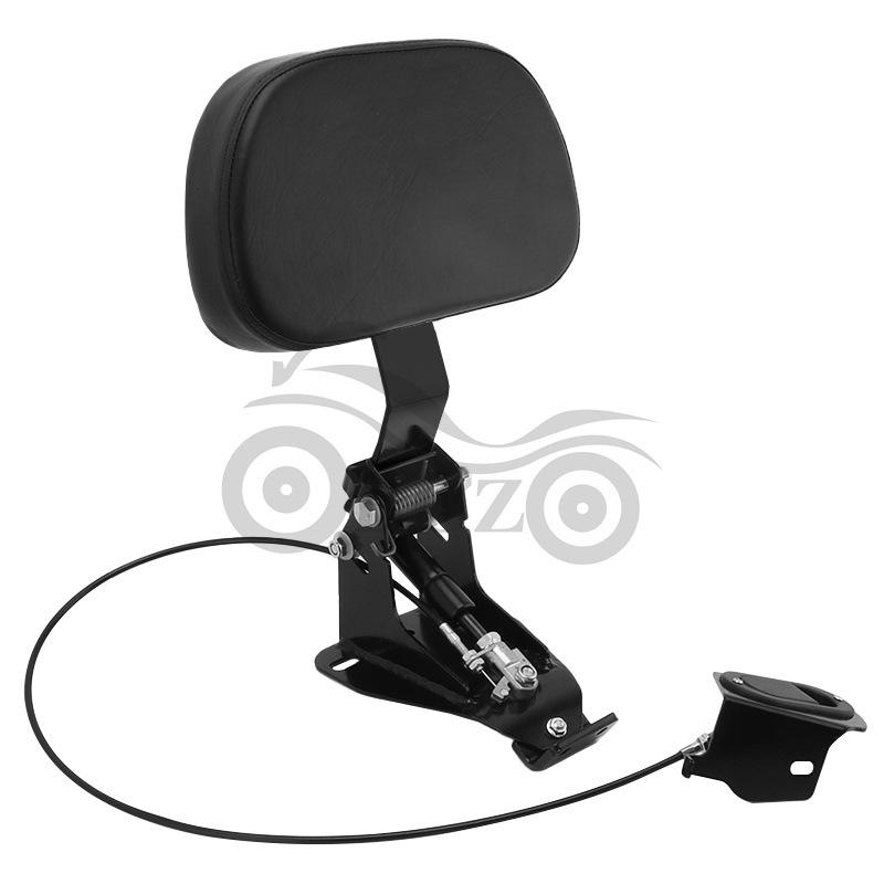 Harley Ultra Classic Street Glide Hydraulic Driver Backrest (2009-2020) - Motorcycle Accessory
