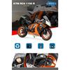 Welly 1/10 KTM 1190 RC8 R Alloy Racing Motorcycle Model Metal Street Cross-country Sports Motorcycle Model Simulation Kids Gifts