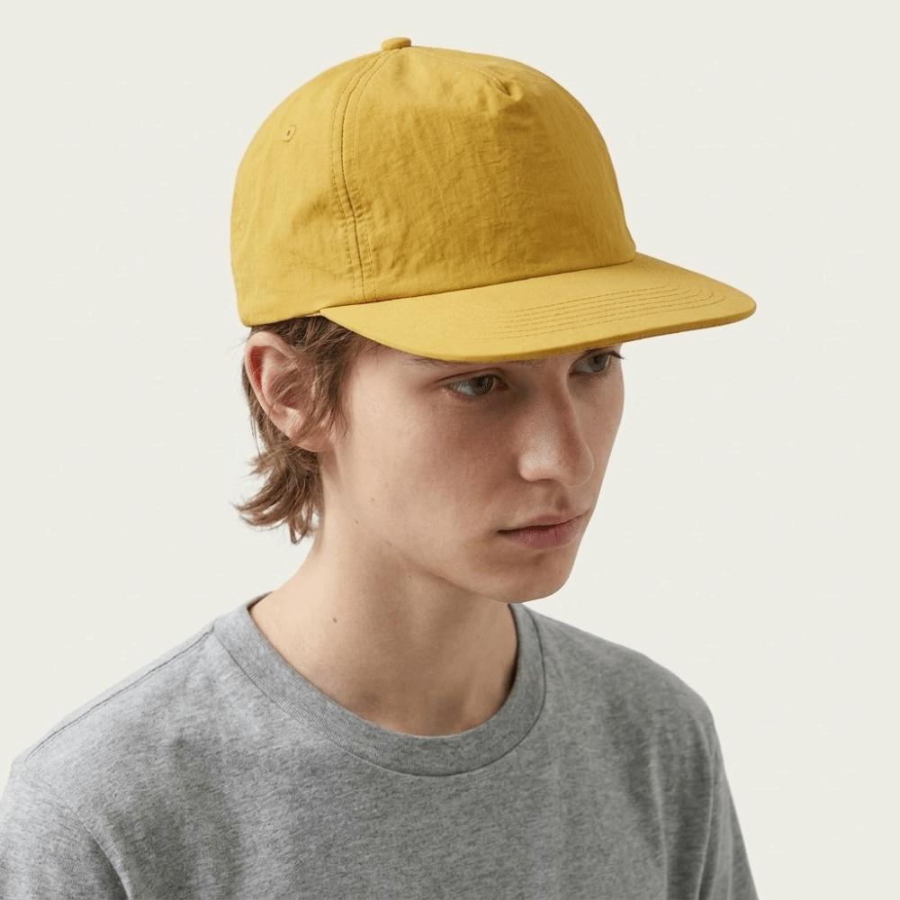 Quick-Drying Sun Protection Baseball Cap Lightweight Breathable Peaked Cap Flat Brim Soft Top Sport Sun Hat Outdoor Sports